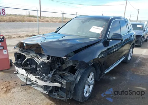 2020 BMW X3 Sdrive30I z USA, uszkodzony, nr VIN 5UXTY3C01LLE55253